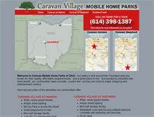 Tablet Screenshot of caravanmhp.com